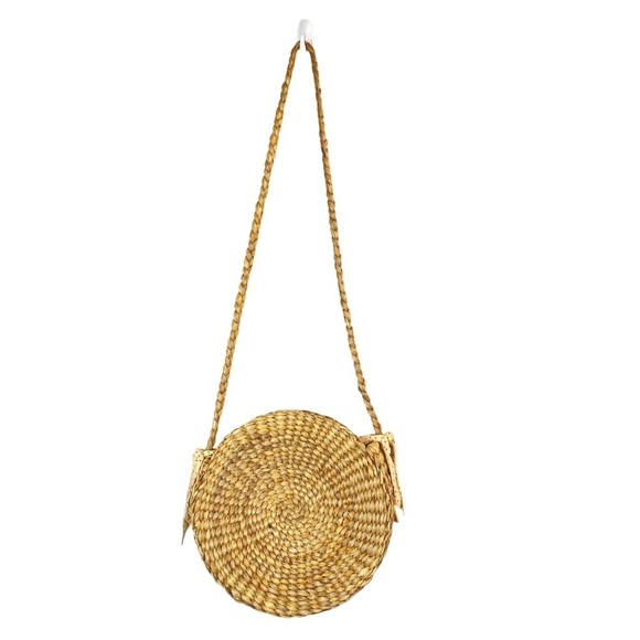 FAITHFULL THE BRAND Shelby Crossbody Woven Bag In Natural Color - Picture 3 of 8